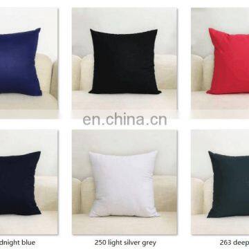 Amazon Hot Sale RAWHOUSE 45cm x 45cm Plain Cushion Cover Cotton for Sofa photo-6