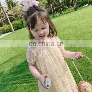 2020 New Girls Dress Embroidery Flowers Cotton Summer Girls Dresses