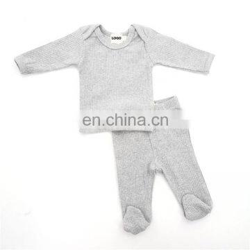 100% Organic Cotton Ribbed Clothing Gown Blanket Hat 4pcs Set New Born Baby Gift Set photo-4