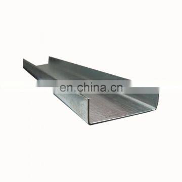 Cold Formed c Channel Steel Section Sizes Strut Slotted c Channel Iron for Building photo-2