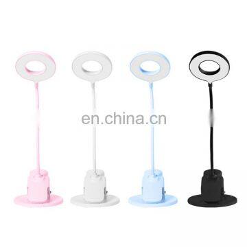 Modern Portable USB Rechargeable Bedside Study Mini Led Table Lamp Clip Desk Lamp photo-3
