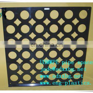 Black Color UHMWPE Spacer, HDPE Cable Support Block, UHMWPE Pipe Support photo-5