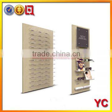 Luxury Design Wall Mounted Eyewear Display Optical Shop Display Quality Choice