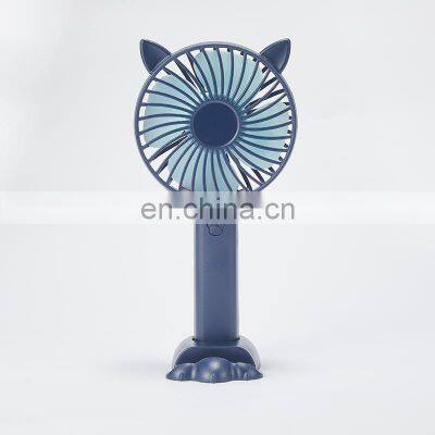 2022 New Arrival For Summer 3000mAh Large Battery Capacity Multifunctional USB Rechargeable Foldable Mini Fan photo-4