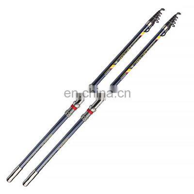 New Design Professional Saltwater Telescopic Fishing Rod 3.6 M 3.9 M 4.2 M 4.5 M 5.4 M Fishing Sea Rod Distance Throwing Rod