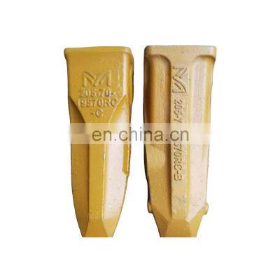 205-70-19570 Type Casting Steel Rock Bucket Teeth for PC200 Excavator bucket teeth pin locks