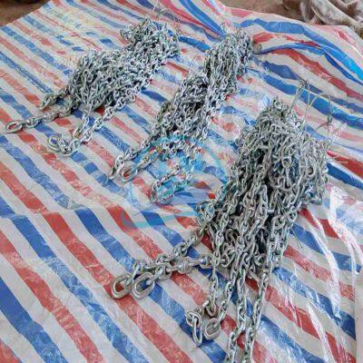 Black Coated Small Anchor Chain12.5-38mm Galvanized Marine Chain photo-5