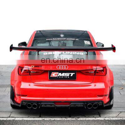 For AUDI A3 2014-2016 Wide Body Kit Car Bumper Engine Hoods photo-4