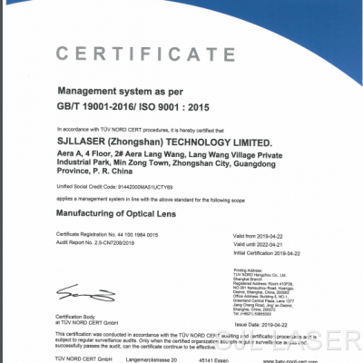 Manufacturing of Optical Lens