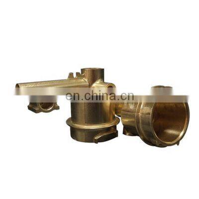 Brass CNC Cutting Quick CNC Milling Brass Parts Custom CNC Machining Brass Prototype With PVD Coating photo-5