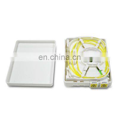 FTTH Fiber Terminal Box 2 Core With SC Shutter Adapter Optical Distribution Box photo-2