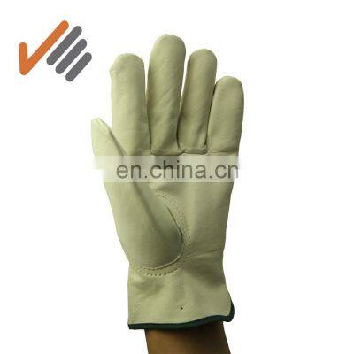Sunnyhope Industrial Goat Skin Leather Hand Gloves,work Gloves Leather photo-3