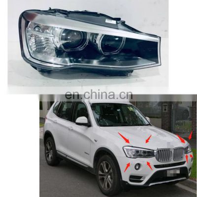 Car LED Headlamps 2015 2016 E90 Headlight for BMW X3 2014 2017