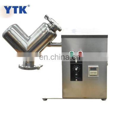 Hot Wholesale Price Multifunctional Small 2L Laboratory V Type Powder Particle Mixer For Food Dry Powder