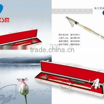 artware folding Titanium rods