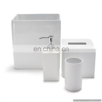 white color bathroom set