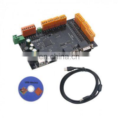 MDK2 USB CNC Breakout Board 100KHz 4-Axis Stepper Motor Controller SD Card Interface MPG Interface