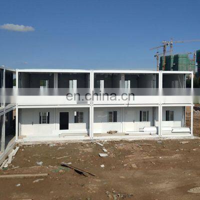 Two floors prefabricated light steel container villa