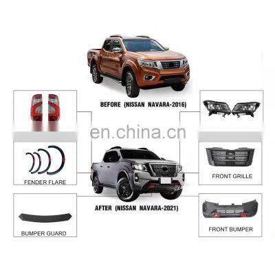 Body Kit 2021 Performance NAVARA NP300 Performance for NISSAN NAVARA NP300 2016-2019 Year Perfect Conversion 2021 Model