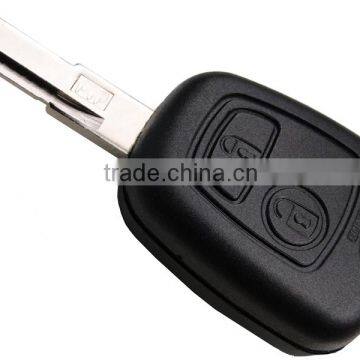 car key for peugeot 206 remote key 2 button 433MHZ