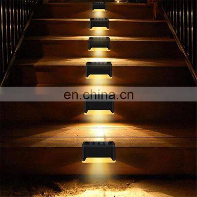 Solar Powered Street Light Waterproof Lamp Modern Simple LED Balcony Steps Wall Lamp photo-4
