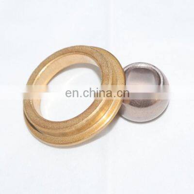 Powder Metallurgy Copper Ball Iron Base Bearing Sintered Spherical Self-lubricating Bushing