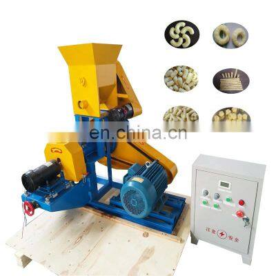 Snack food extruder puffing machine rice corn puff making machines for sale