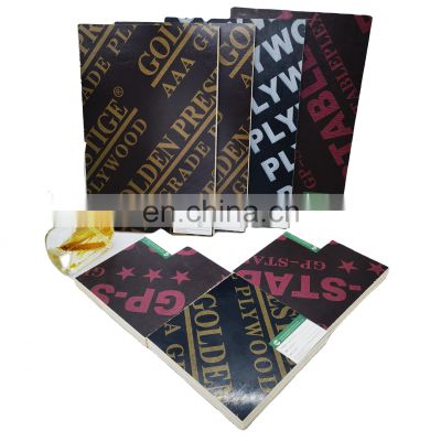 18mm black film faced construction plywood concrete  plywood  price list