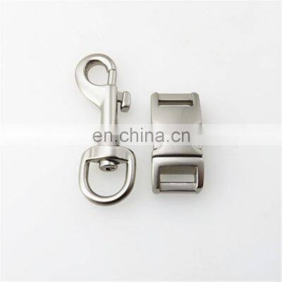 Rich Color Pearl Metal Quick Side Release Buckles Iron Welded D Ring, Slider, Zinc Dorable Snap Hook for Dog Accessories photo-2