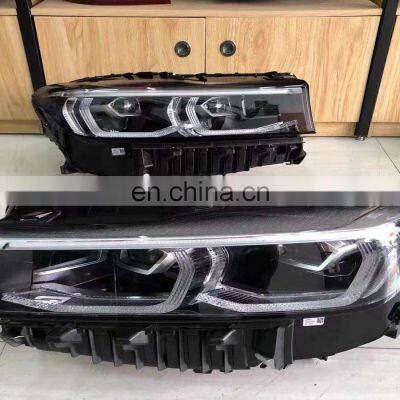 High Quality Aftermarket Full LED Headlamp Headlight for BMW 7 Series G12 Head Lamp Head Light 2020-2021 photo-2