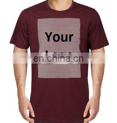 Wholesale Custom Printed T-shirts For Men Round Neck Premium Quality Cotton All Season Puff Print T shirt