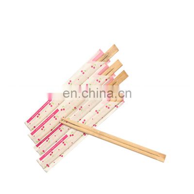 Natural Bamboo Custom Print Disposable Twins Chopsticks with Individual Package