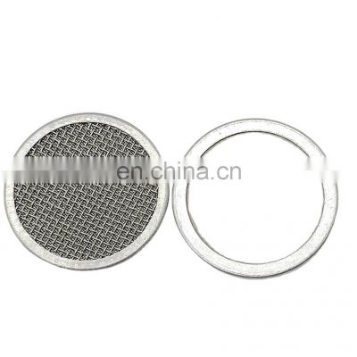 Customized Stainless Steel Round Metal Rimmed Filter Disc