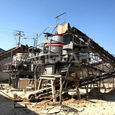 High Efficiency Vertical Shaft Impact Fine Sand Gravel Crusher For Construction photo-2