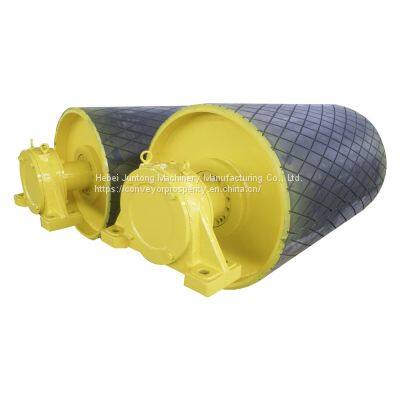 AFNOR Carbon Steel Belt Conveyor Snub Pulley for Quarry