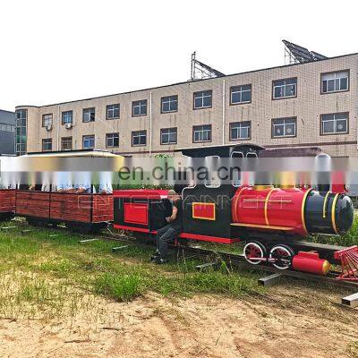 Amusement Cartoon Electric Track Train/kiddie Mini Train Game for Sale