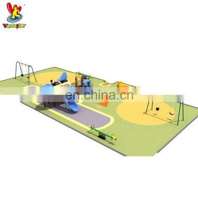 300/500/1000m2 unpowered children park solution play area design amusement park products commercial outdoor playground equipment