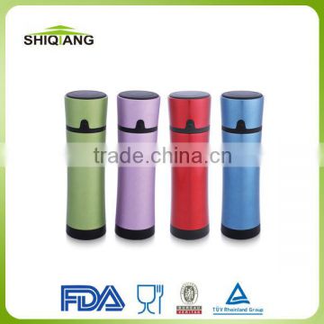 various colors spray paint bullet type double wall thermos BL-1045