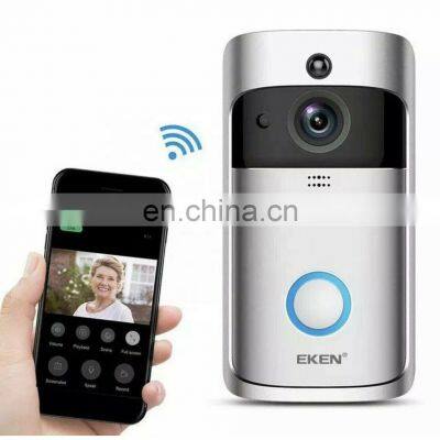 Original EKEN V5 Video Doorbell HD Wireless Wifi Camera Video Intercom Doorbell