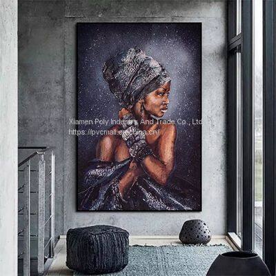 Art Deco Paintings by African Women Printed Paintings on Canvas photo-4