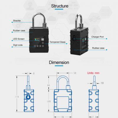 G300P GPS Tracker Electronic Lock