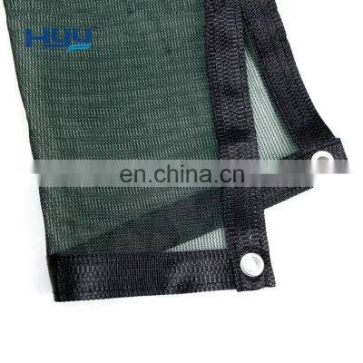 plant shade net dark green framing shade netting