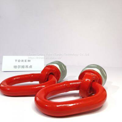TOREM Alloy Steel Rotating Lifting Ring Universal Rotating Lifting Ring 360 Degree Lifting Point photo-5