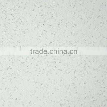 Ice H-Quartz, artificial stone, for countertop, vanity, floor and wall, big slab