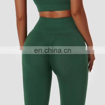 Women Seamless Scrunch Butt Yoga Leggings Oem High Waisted Booty Gym Sports Pants