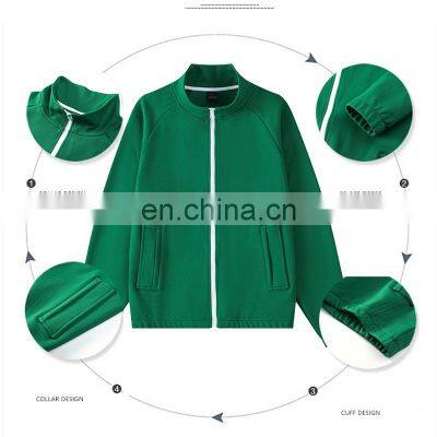 Wholesale Men's Sports Warmth Jackets Side Pockets Full Zip Collar Casual Coat Fashion Gym Fitness Zip Neck Sweatshirt For Men photo-4