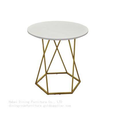 MDF Dining Table with Metal Leg Base DT-M14