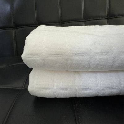 High Quality Hajj Towel Adults Solid Color Polyester Plain Towel Ihram 105*210cm photo-2
