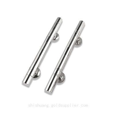 Furniture Hardware Fittings 19mm Glass Door Stainless Steel Long Round Pull Handle