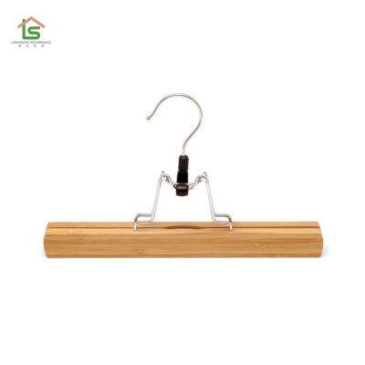 Eco-Friendly Natural Cloth Bamboo Hanger Bamboo Trousers Hanger photo-5